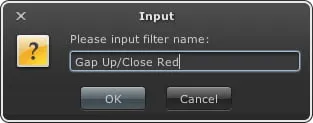 Save Filter