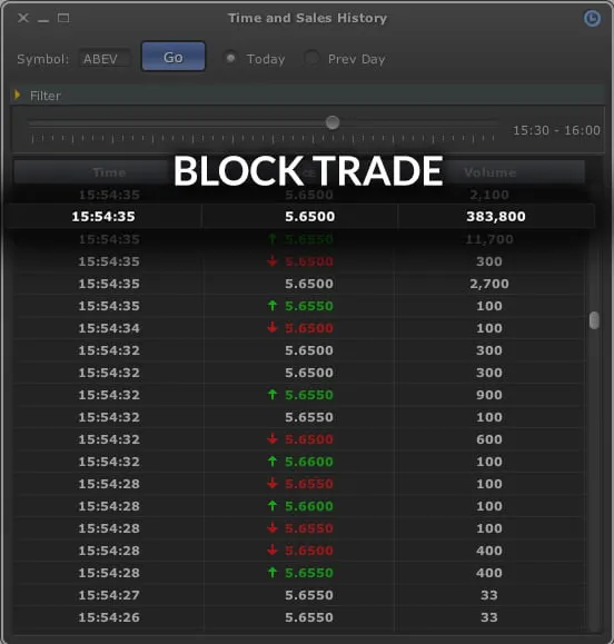 Block Trade