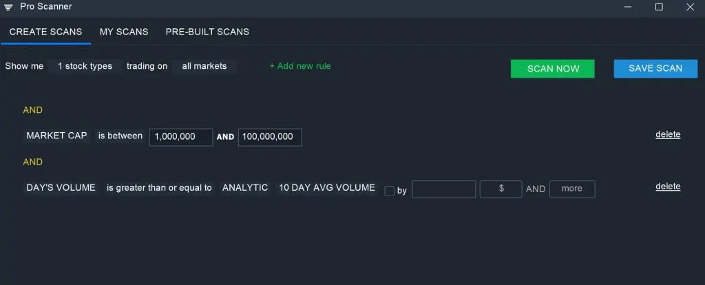 Preferred Stock - Pro Scanner