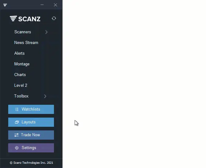 Update to Watchlists and Layouts Manager