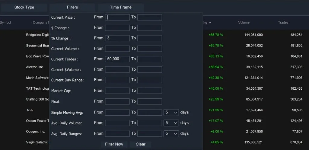 Scanz Momentum - Easy Scanner Filters